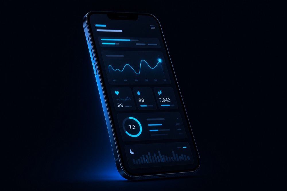 Health mobile app example
